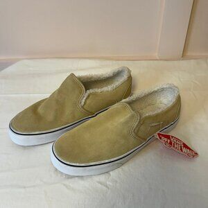 Vans Fleece Lined Suede Loafers